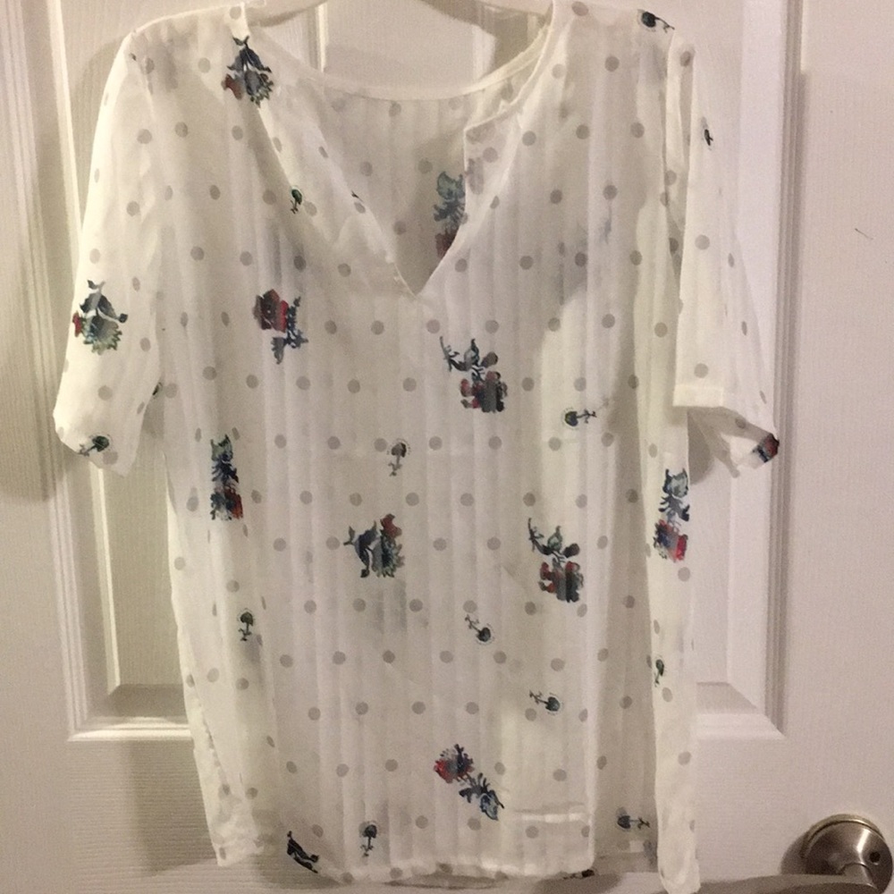 Flower blouse